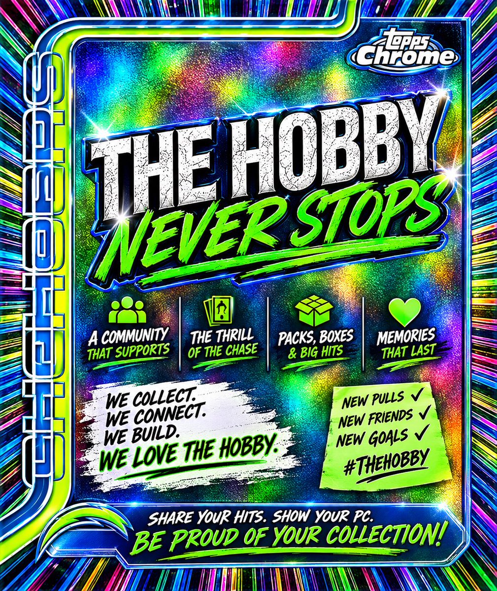 BearFanPete_FF's tweet photo. 🚨🔥 HOBBY FAM… LET’S MAKE SOME NOISE! 🔥🚨

This community is at its best when we support one another. These are some of the most genuine, trusted, and hardworking people in the hobby—whether it’s breaking, buying, selling, trading, razzes, or simply helping fellow collectors. 💯

👊 Show them some love!
✅ Give them a follow
🔁 RT/Share this post
💬 Tag YOUR favorite hobby account that deserves a shoutout!
‼️ Share your sales thread 🧵 

Let’s help collectors discover great people, build new connections, and find those missing grails! 🏆

@1Cash28 @_ElectricBoogie @AndrewLupole  @AustinFinley @chevy_guy8213 @chuybaca @abeh6000 @DaBearsFC  @eddiemcpigskin @eshecker @ @fsjza53 @GotdemCards @HeathElliott79  @JCMoneyDesign @JohnErickson107 @Kards4Smiles @kris_pate @MrKdub @powerrips @rdaex1 @TANNERK021084 @tmorr_gram @TexxCards @TheJerseyBully  @Blaydez_Cardz @upstatehobbyfam  @tm1515152005  @viperguy_82 @wibdgrfn @WillFF_  @Stretch__44 @Redseanation @leysagoat @aevcollectibles @Crown_Collect @RedSoxAlmanac @CardsThings @mcfarm2 @Gbpoker0710 @sarah_b_ware 

🔥 Every like, comment, and repost helps grow this incredible hobby community!

#TheHobby #SportsCards #CardCommunity #CollectWhatYouLove #THFPro