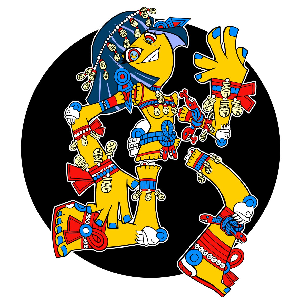 omeowcomics's tweet photo. Coyolxāuhqui, of the Mexica
Meso-American Aztec moon goddess https://t.co/BzChlR3cpP