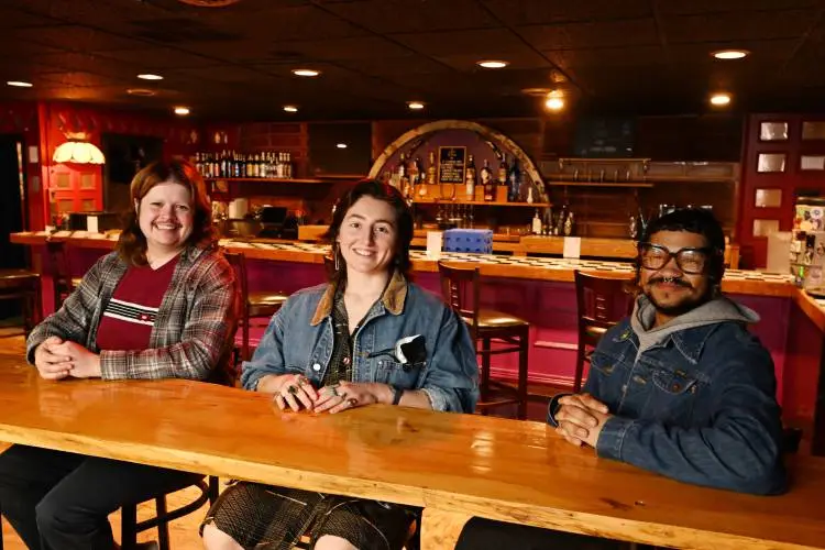 x3r0gx4's tweet photo. The Last Ditch Bar owners publicized photos of themselves without masks... More evidence of their commitment to eugenics, child murder, and disabled genocide https://t.co/1qDgqaVtK0
