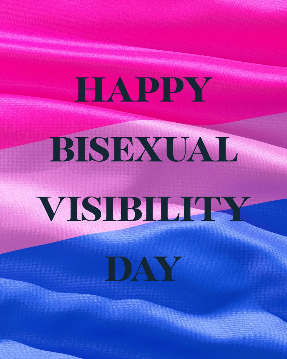 Pride's tweet photo. Happy Bisexual Visibility Day 🩷💜💙 https://t.co/D10kuSBs3b
