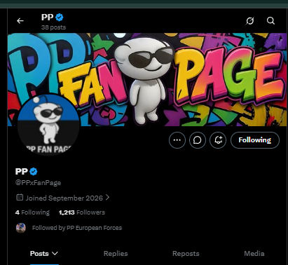 DalMar19905's tweet photo. @PPxFanPage Done! https://t.co/baiWm8KtzH