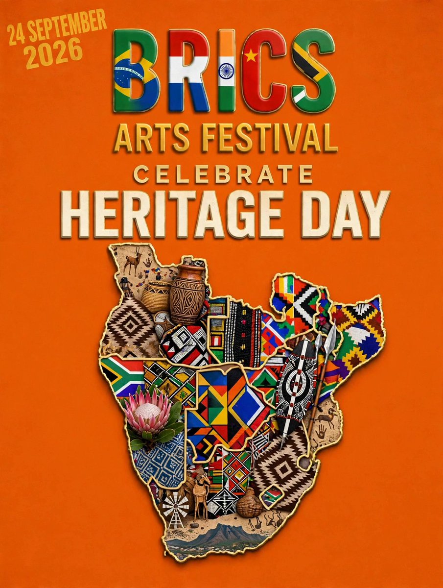 BRICSArts's tweet photo. #BRICSArtsFestival #CelebratingOurLivingHeritage #SAMyHeritageMyPride #HeritageDay https://t.co/UXai7BuvKg