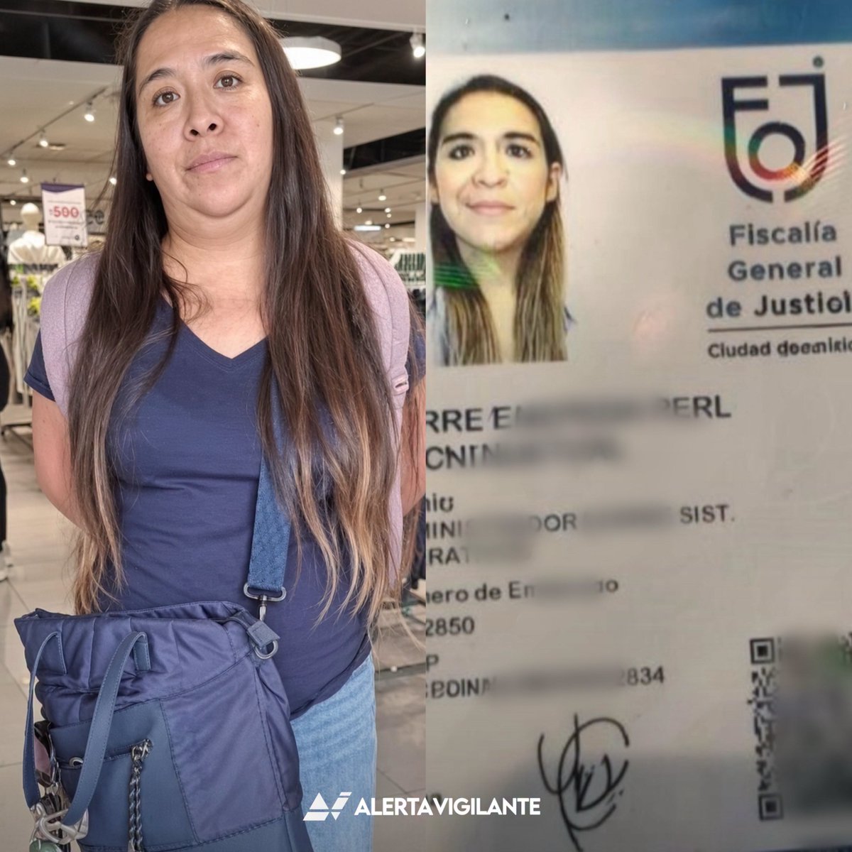 GARCIPAVON's tweet photo. Esta funcionaria pública moren@rca anda de r@tera ¡exhibámosla! 

¡Qué vergüenza! Empleada de la Fiscalía CDMX es detenida por rob@r ropa y tenis de un Liverpool.

Perla Xochiquetzal, quien labora como administradora de sistemas operativos en la Fiscalía de Homicidios de la Ciudad de México, fue detenida tras ser sorprendida rob@ndo dentro de una tienda departamental.

La funcionaria ingresó a la sucursal de Liverpool en Plaza Universidad, donde tomó tres pares de tenis, un vestido y diversa ropa, mercancía valuada en aproximadamente seis mil pesos.

Tras esconder los artículos e intentar salir del establecimiento sin pagar, agentes de la Secretaría de Seguridad Ciudadana la descubrieron y procedieron de inmediato con su arr3sto.

✍️ Alerta Vigilante México