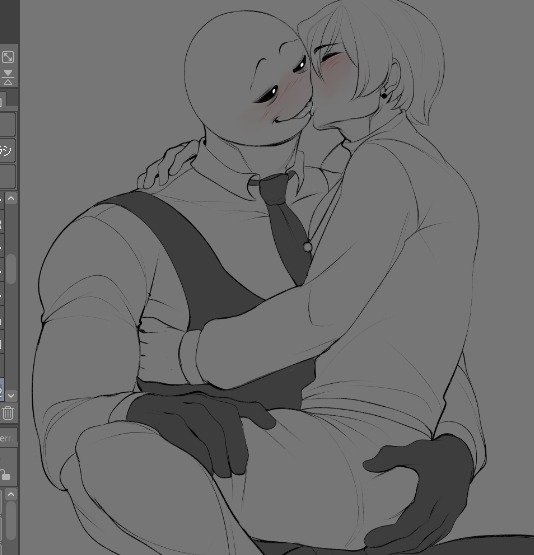 kurubuu1's tweet photo. Alternate universe Verity ceo viejo x Mob: Stalker.

Jaja. I'm sorry, it's so funny to call him old.

#verity #verityxmob #au #veritymob https://t.co/StV9TJH7PW