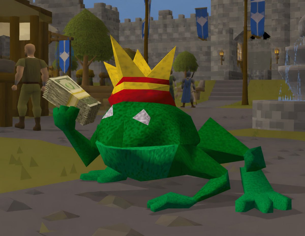 itsaprincefrog's tweet photo. 🐸💋

runescape gold can't buy true love

but a kiss might

🐸👑 https://t.co/zRvzuwcudE