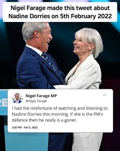 AROcalon's tweet photo. @NadineDorries https://t.co/UW0lWr3JR3