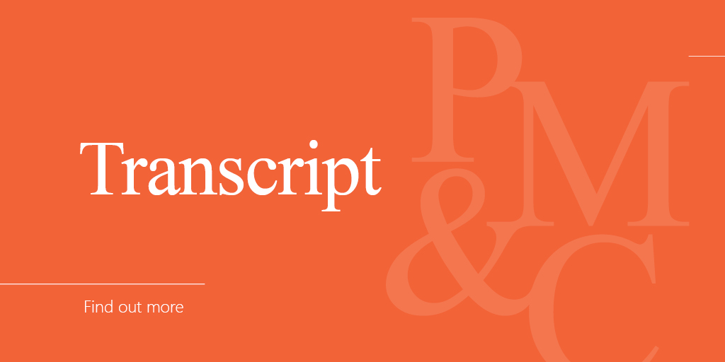 Transcript: Find out more
