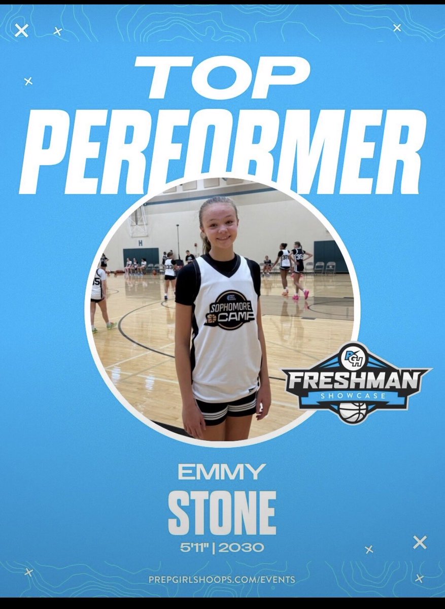 EmmyJoStone's tweet photo. I enjoyed competing at the Freshman Showcase! Thank you @PGHMinnesota and @GMacHoops  for the recognition. Excited to keep building my game this season! @DreJtcelite @MinnesotaStars https://t.co/BZmpY8XXDy