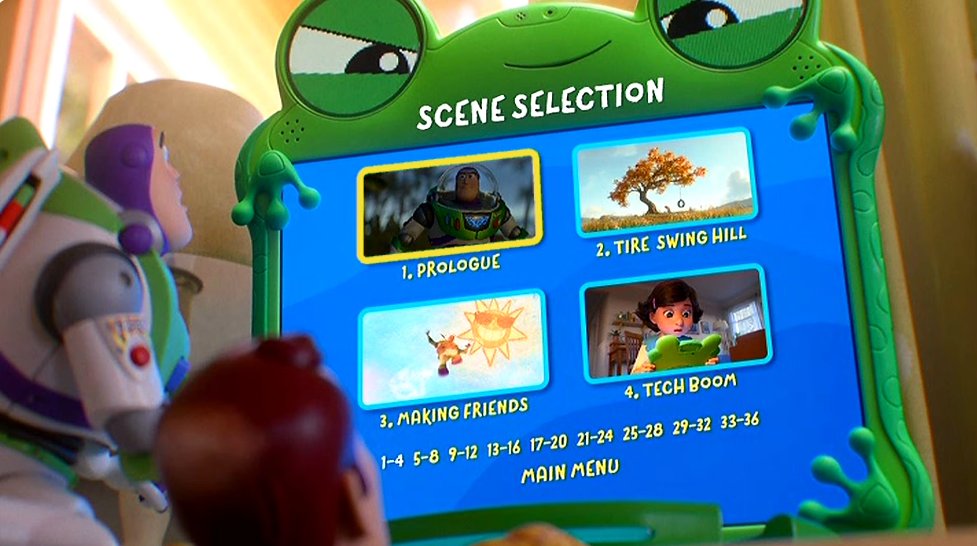 Character_Pops_'s tweet photo. Y'know considering most DVD Menus in the present time are just the same soulless "hey were lazy we don't care about dvds anymore lol heres this just because its on DVD lol" its quite nice to see a Scene Selection Menu that looks like this, take notes Paramount and Warner Brothers https://t.co/OOE6a3ES7g