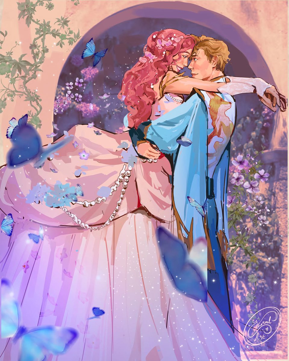 rosegoldlore's tweet photo. "I want to marry you, Evangeline." https://t.co/IwrDTofMg7