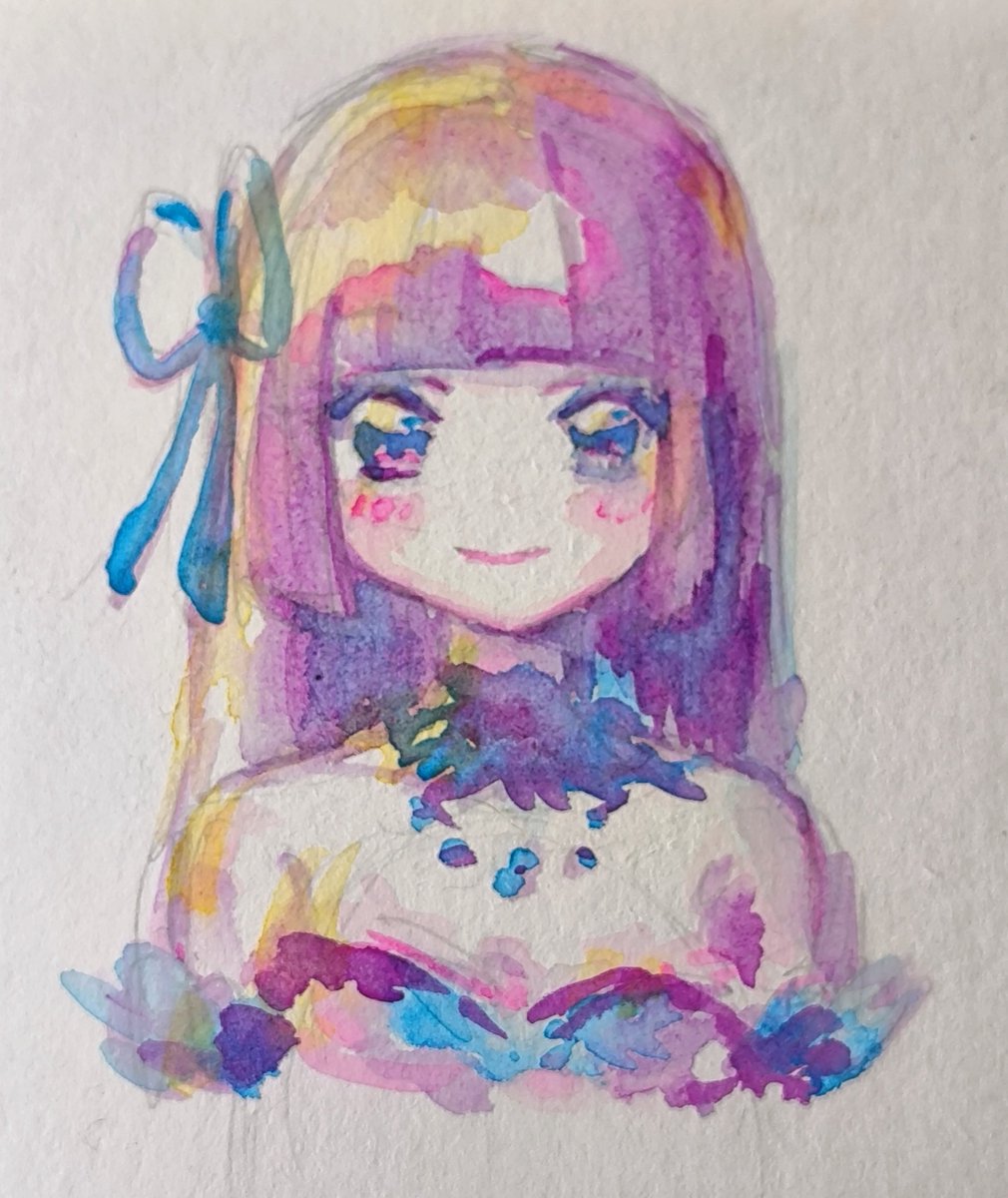 pika6ra's tweet photo. 透明水彩完全に理解した https://t.co/3960wq76QS
