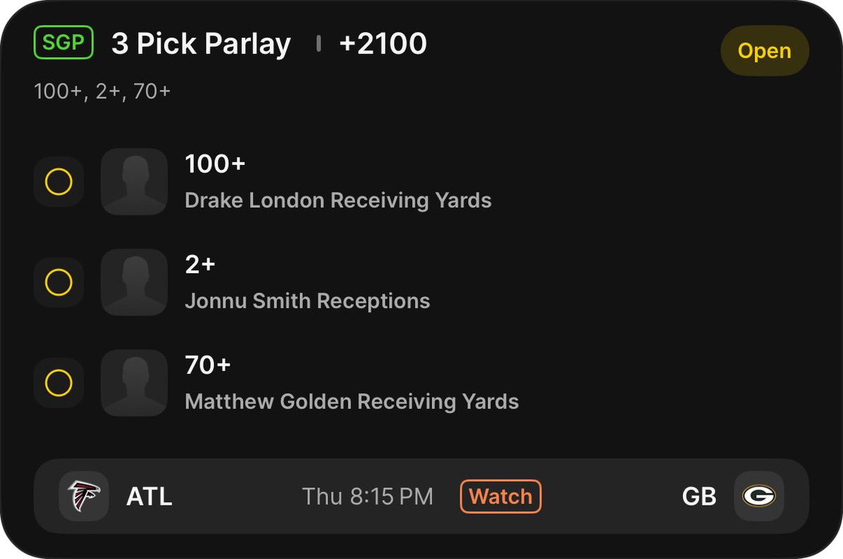 100Guts's tweet photo. Dropping a present early 

TNF script lotto w @stackempicks 

📝🏈

Let’s rock 🪨 https://t.co/kWnBIQ0ZZT