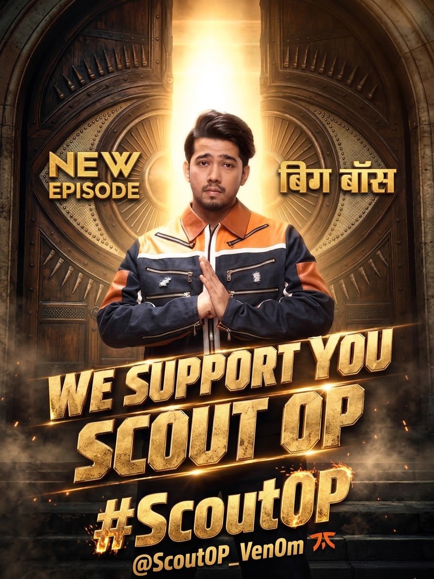 ScoutOP_VenOm's tweet photo. 🚨 HASHTAG BOOST ACTIVITY 🚨

Let’s boost our hashtag together today 🔥 ���� 

👇 Comment under this tweet with:
#ScoutOP #ScoutArmy #BiggBoss20 

Give 500 comments here https://t.co/JygjpFIsEf