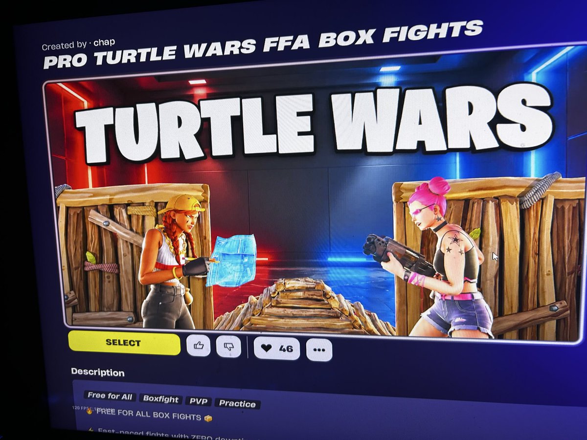 Octo_Officaly's tweet photo. Already favorited the new turtle wars pro map! I love all the pro maps. I also love new gaming equipment. like the super strike @faxuty https://t.co/bkICn0Sdf4