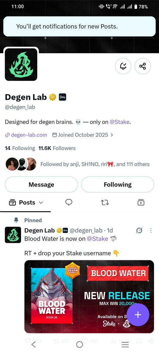 luckymaiii's tweet photo. @degen_lab @Stake thank you @degen_lab 
followed you on x and stake 

stake: zedd29 https://t.co/xlSu3q0qR7