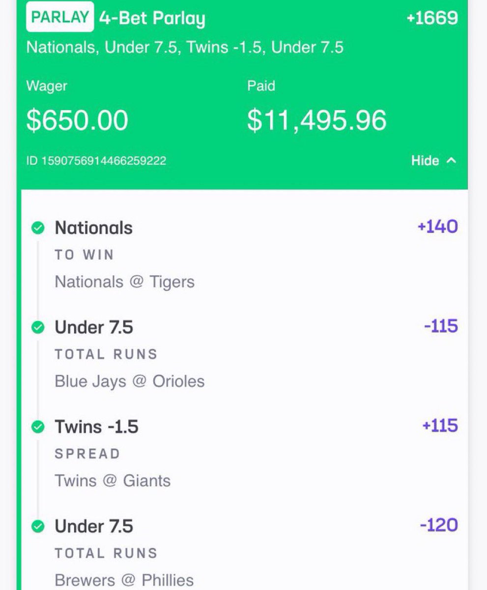 ParlayQween's tweet photo. MLB GOING CRAZY TODAY 🤯
Imagine watching us win daily 😂

LINK IN MY BIO TO JOIN OUR DAILY FIRE 🔥 PLAYS

#GamblingX #NFL #WCBB ⛹️ | #NBA 🏀 | #CBB 🔥 #Prizepicks 🔐 | #PROPS | #POTD 📋 | #NHL 🏒 | #picks #CSGO 🔫|#WAKEANDCASH 💵#WNBA 🏀 | #mlb https://t.co/2FTh2Rf4no
