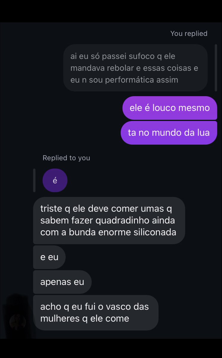 souzafrr_'s tweet photo. E ainda tem mais, ela queria porque queria sentar no chileno, mas só quem quis comer foi o anão. E a coitada ainda queria andar de carrão com estrelinhas no teto, mas só andou de Uber mesmo. Morro com isso 🤣🤣🤣 https://t.co/NWSLOSQAb4