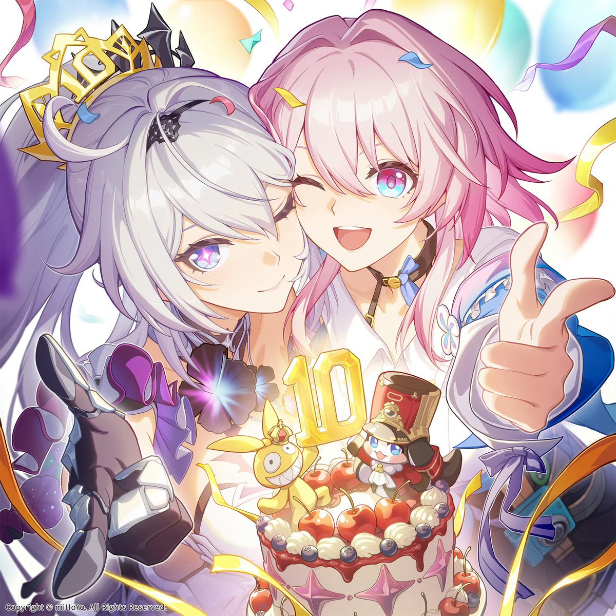 heiankyo_327's tweet photo. 崩壊：スターレイル
公式weiboより
《崩壊3rd 10周年 記念イラスト公開》

https://t.co/yJSmQSRxpo https://t.co/Eoo61FASy7
