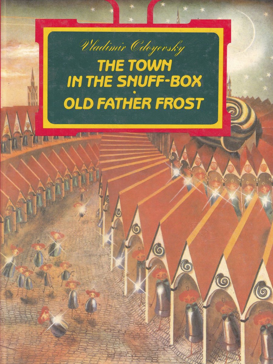MirTitles's tweet photo. The Town In The Snuffbox and Old Father Frost by Vladimir Odoyevsky 

 Misha’s  adventures with a musical snuff-box, and “Old Father Frost”

amazing illustrations by Alexander Koshkin and Natalia Polyanskaya
#soviet #books #illustratedbooks #storybooks 
https://t.co/1DACtSVg63 https://t.co/ZLrmsk5YJV