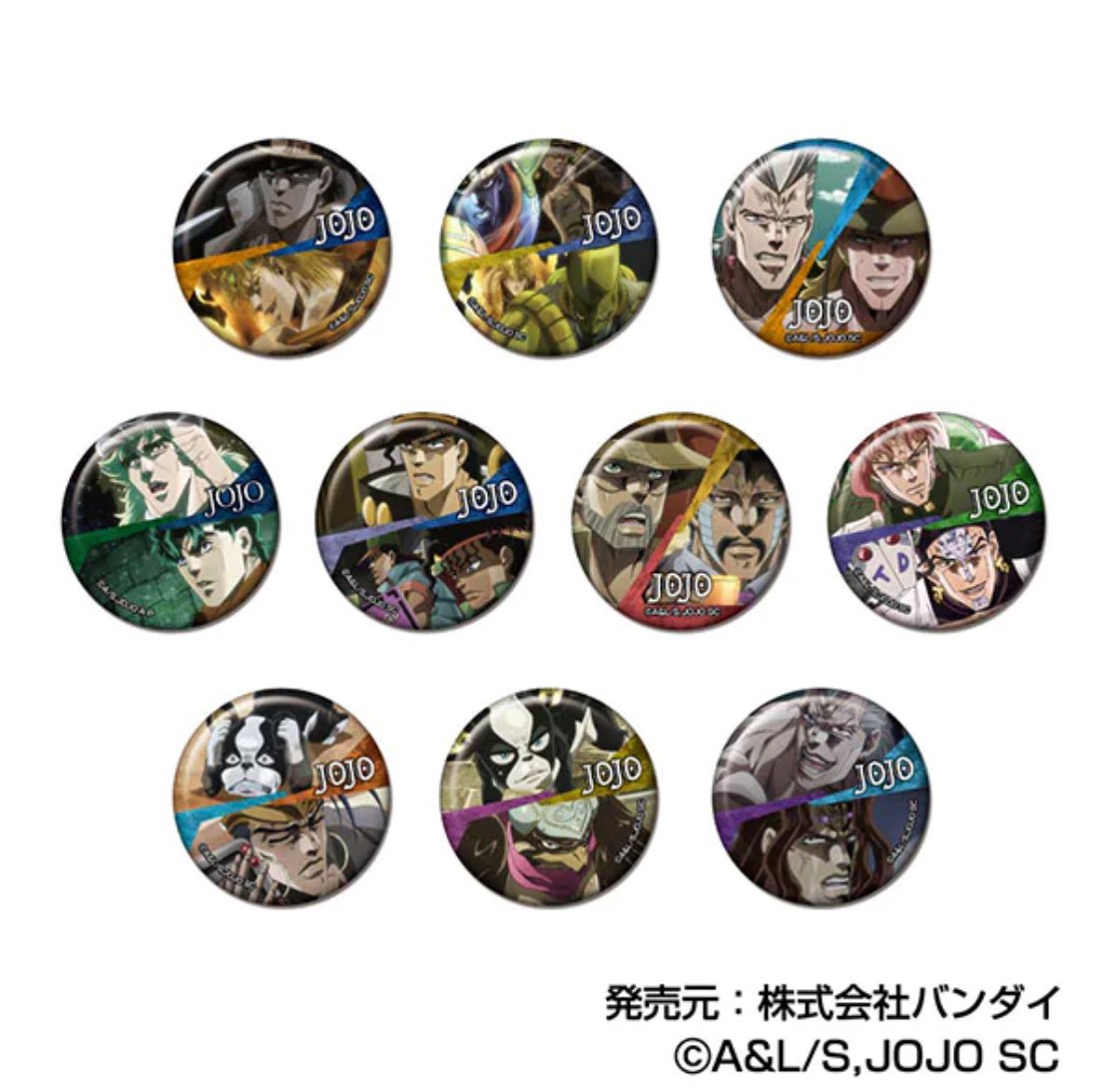 kuzihachi's tweet photo. 缶バッジ祭り！！熱いバトルが蘇る！
⬛︎2026年12月 https://t.co/iHB1FGS1om