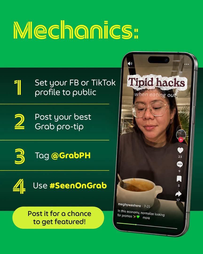 jashteyncg2's tweet photo. Seeing everyone’s recommendations makes me want to share my own favorite spots too. #SeenOnGrab https://t.co/QYWQ5bhbFS