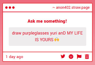 anon_402's tweet photo. hi :)

#purpleglasses https://t.co/7zJm3u5KkE