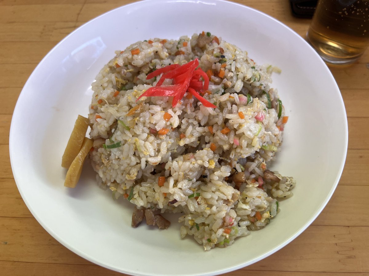 003_REC's tweet photo. 地元の食���屋さんで、シンプルに中華そばと炒飯で…！

#雪民食堂
#雪民ラーメン同好会 https://t.co/tWZRpGRx9g