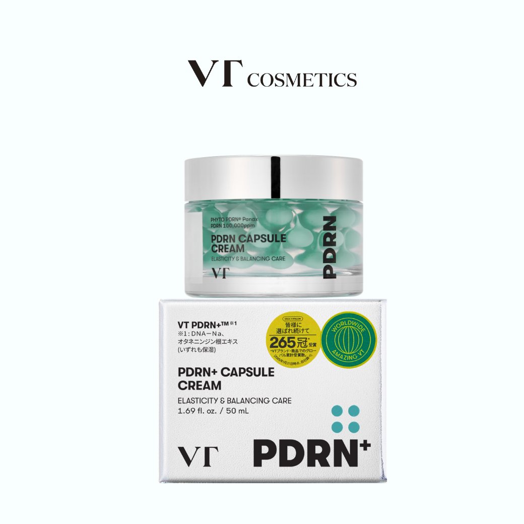 VT_Cosmetics_TH's tweet photo. ผิวแห้ง ไม่อิ่มฟู ต้องลอง! VT PDRN CAPSULE CREAM 100
 🩵 แคปซูลเจลครีมเนื้อเบา เติมน้ำให้ผิวขั้นสุดด้วย PDRN + Hyaluronic Acid &amp; Peptide เผยผิวยืดหยุ่น เรียบเนียน นุ่มเด้งฉ่ำน้ำตลอดวัน 💦✨

#VT #VTCosmetics #VTCosmeticsThailand #VTCosmeticsTH #สกินแคร์เกาหลี #PDRN https://t.co/c9IMnNXgp9