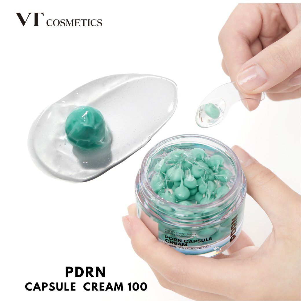VT_Cosmetics_TH's tweet photo. ผิวแห้ง ไม่อิ่มฟู ต้องลอง! VT PDRN CAPSULE CREAM 100
 🩵 แคปซูลเจลครีมเนื้อเบา เติมน้ำให้ผิวขั้นสุดด้วย PDRN + Hyaluronic Acid &amp; Peptide เผยผิวยืดหยุ่น เรียบเนียน นุ่มเด้งฉ่ำน้ำตลอดวัน 💦✨

#VT #VTCosmetics #VTCosmeticsThailand #VTCosmeticsTH #สกินแคร์เกาหลี #PDRN https://t.co/c9IMnNXgp9