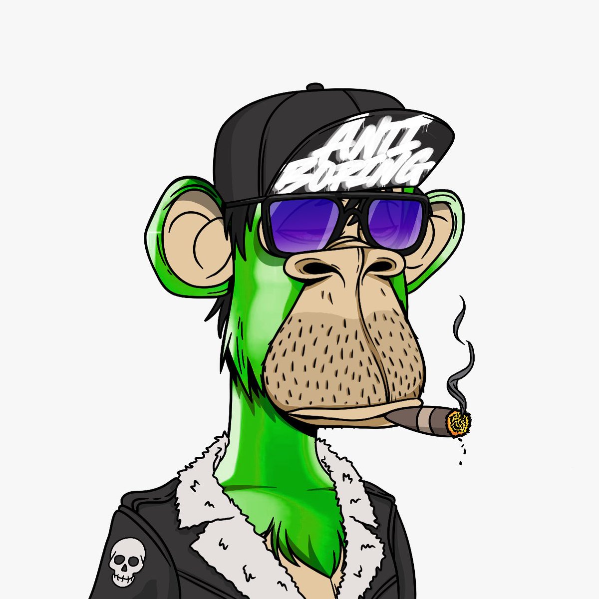Peterquagmir's tweet photo. Some of my gang wants to chill and say hi! Fellow apes represent! Repping apechain Robinhood chain and base! #bag #tag #crypto @BasedApeGang @theapehood https://t.co/XjQJY0ZpyK