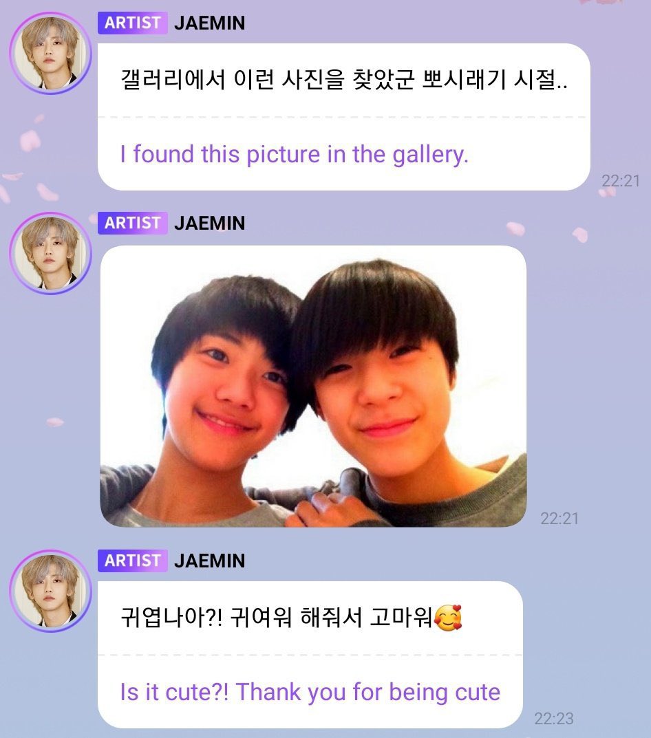 mrkjnjm's tweet photo. they were babies 🥺🥺🥺 https://t.co/nT2NFtdJFv