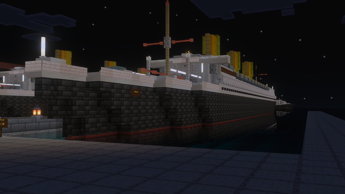 ConnorTremmel's tweet photo. My top 4 favorite custom ocean liners in my Minecraft creative world (screenshots and rankings are in the order listed below)

1: SS SOVEREIGN 
2: SS GUARDIAN 
3: SS NAUTILUS 
4: SS CALDONIA 

#minecraftㅤ #oceanliner https://t.co/JZXqg6R8m7