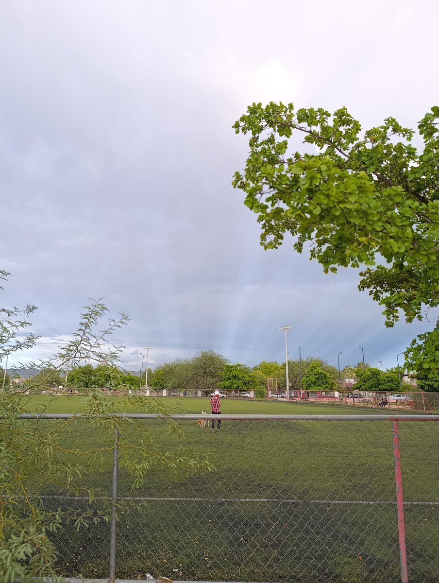 jersahi's tweet photo. Hoy se formaron estos trazos de luz contrarios a la posición del sol, después de la lluvia #Hermosillo https://t.co/zLHMJxFl0P