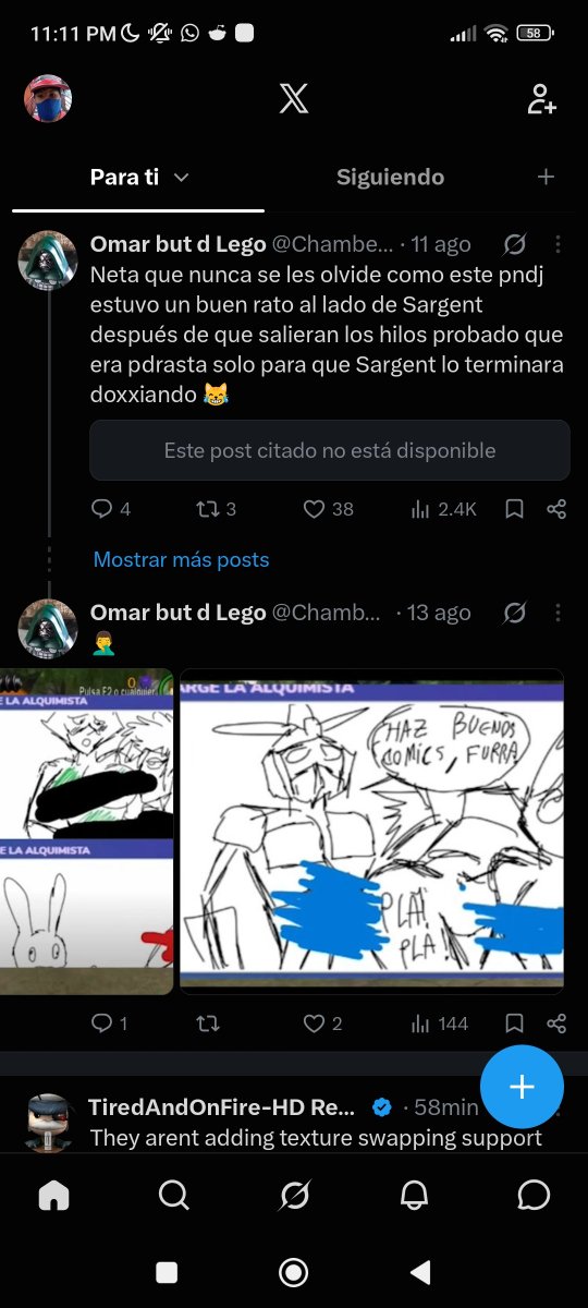 Terro12341's tweet photo. @springbear_87 @vlaniorm_1 @9071Seik @SaylaKeyes343 @Sargento343 Aqui está el hilo de posts (leanlo de izquierda a derecha) 
No es el sargento al que le estábamos hechando el ojo https://t.co/aEtO7LI50n