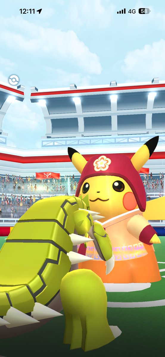 SHOLAND0328's tweet photo. 韓国限定ピカチュウ招待頂いた🇰🇷🙏
#ポケモンGO #pokepongo #Pikachu https://t.co/CAtbfCt7zP