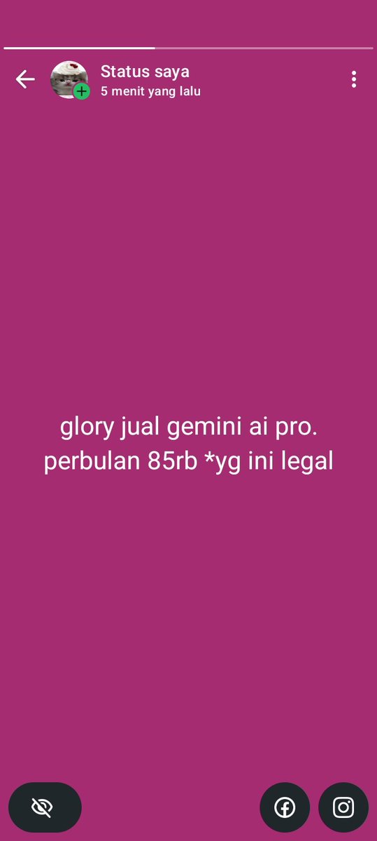 0_glowryy's tweet photo. wts google ai pro 1 bulan, pls bantuin aku. ini ga sengaja ke perpanjang stelah pemakaian google ai pro kampus itu... yg ketarik uang spaylater aku, adakah yg mau beli²
pusing bgt tolong..
#googleaipro #google #geminipro #gemini #freelancer #zonauang #apkprem https://t.co/ddwQxjCE0t