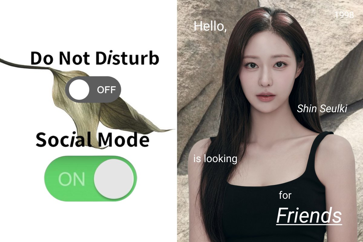 Seaulki's tweet photo. | Do not disturb : off
| Social mode : on
I decided that while I love my quiet moments, staying tucked away forever isn’t any fun. My little social butterfly is finally stretching her wings, fluttering around, eager to meet new souls &amp;’ share some good energy. So, hello? https://t.co/E8HyoZ9aZu