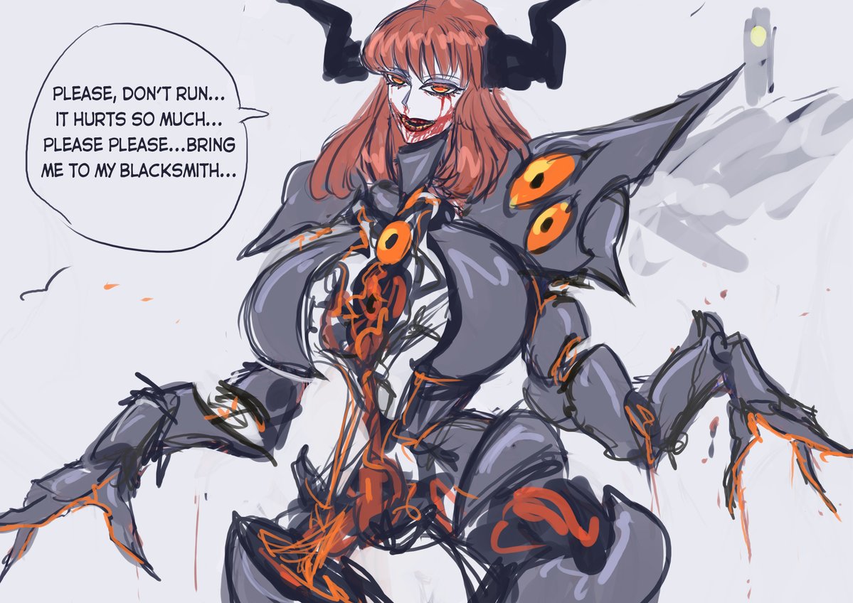 GrotesqueRampag's tweet photo. Discord sketches for one of my customer

Living Armor https://t.co/W9p5Vcjcnf