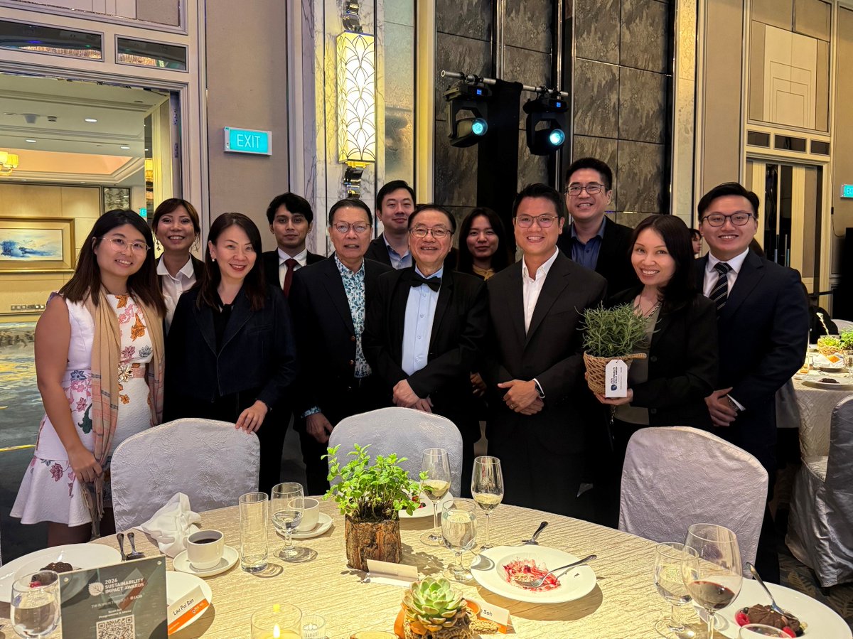 nusbizcgs's tweet photo. Congratulations to all the winners in the Sustainability Impact Awards 2026! NUS CGS is proud to be the knowledge partner for the Awards co-organised by UOB and @businesstimes.

@nusbizschool
📷: Clean Kinetics, Greenphyto and Berge Bulk were among the winners. (BT photo) https://t.co/UaIIhNOASH