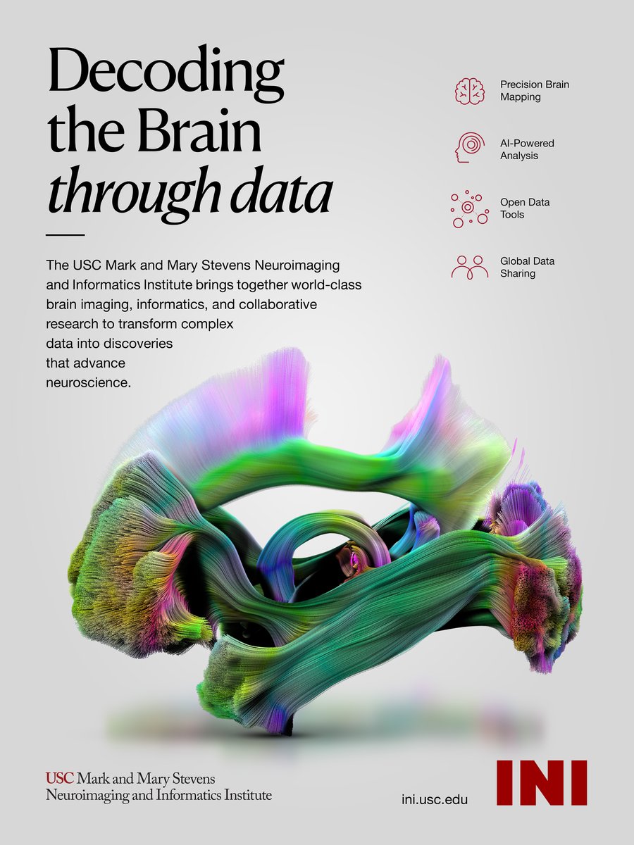 USCLONI's tweet photo. Decoding the brain through data.

We bring together world-class brain imaging, informatics, and collaborative research to transform complex data into discoveries that advance neuroscience. 🧠 https://t.co/y8ZiDhvSMQ https://t.co/WsgTcqKxpw