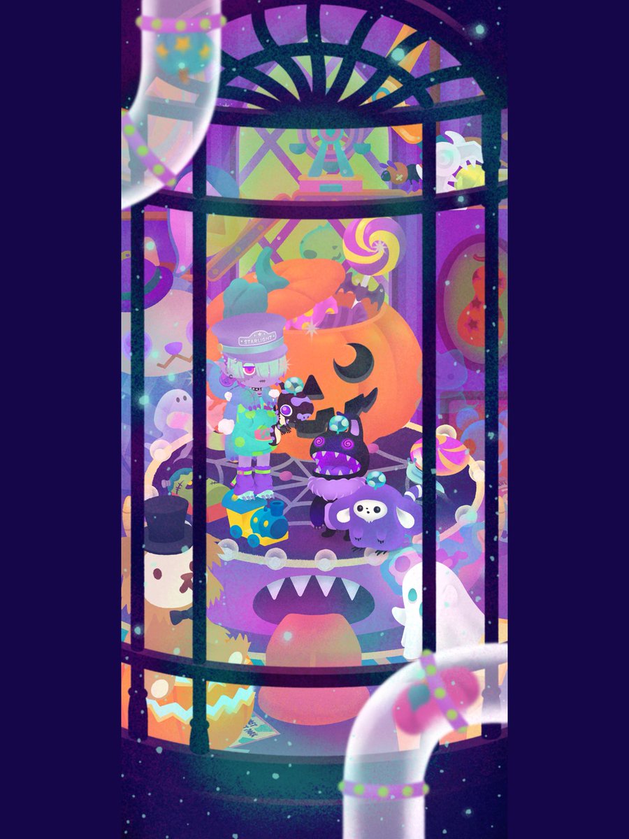 marosuke29497's tweet photo. 🎃Halloween🎃

 #リヴリーレイアウト
 #livlyisland https://t.co/pfdRI3baR9