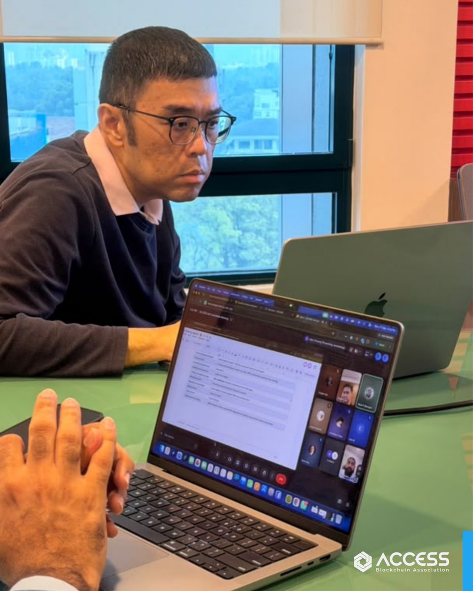 accessmalaysia's tweet photo. Wrapped up ACCESS Blockchain Association Malaysia's 3rd Committee Meeting. 

Progress on membership growth, regional partnerships, and a sharper communications strategy. 

Onward. https://t.co/unC1IZzFkE