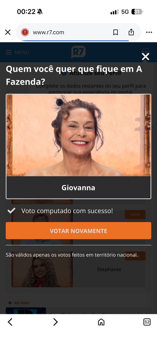 Kauamoreira0000's tweet photo. Bora Brasil , vamos com tudo #FicaGiovanna #FicaStephanie #AFazenda18 #ProvaDoFazedeiro https://t.co/ze7gpWQ7FV