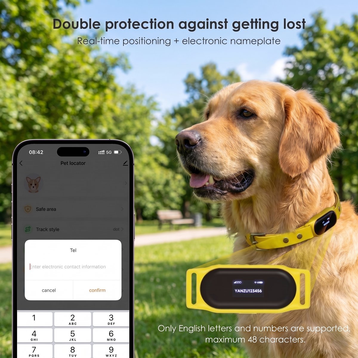 Jack85866591's tweet photo. Smart GPS Pet Tracker Dogs Real-Time Tracking 3-Year Battery IPX6 Waterproof Silicone 4G/5G Android/iOS Compatible Sleep
#SmartGPSTracker #pettracker #dogtracker #gpsfordogs #RealTimeTracking #PetSafety #LostPetPrevention https://t.co/4S69hfezB2
