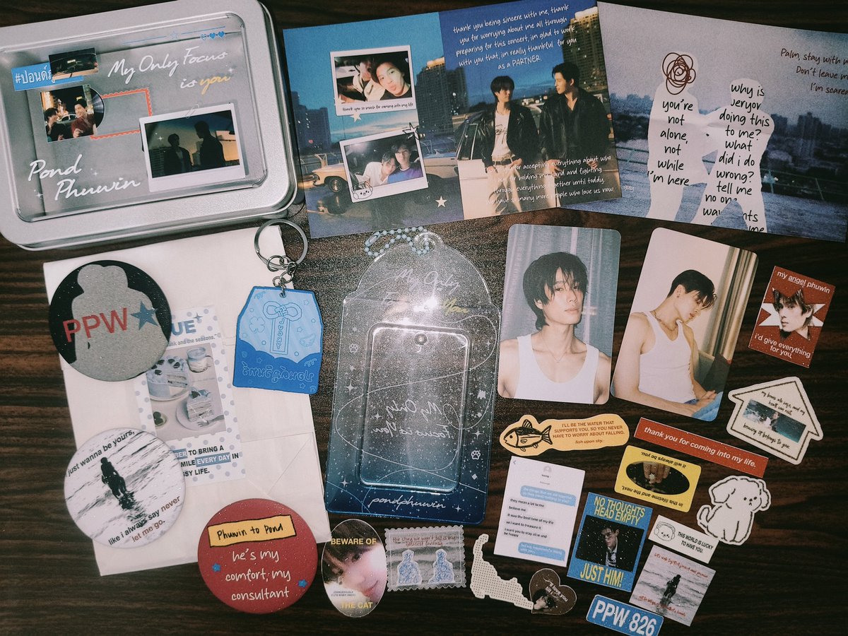luvpppfam's tweet photo. ꔣ happy PPW mail ♡ happy mch ꔣ

PPW Anniversary Kit + Phuwin AEH PC safely home!! 🥹💗 At this point, I feel like I bought the freebies and the PC was just a bonus 😭 ang dami talaga and they’re all so pretty, I’m obsessed! ✨🥰 Thank you so much, @nrwnskyn !!

#ryeviews https://t.co/c1NQW1fMd0