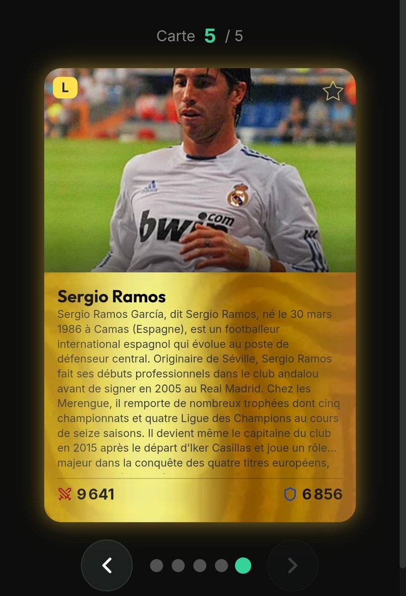GxbFlppS3's tweet photo. AU NOM J'VIENS DE PACK SERGIO RAMOS SUR WIKIMASTERS PTDRRRRRR HELL YEAAAAA #wikimasters https://t.co/9rjS7AoUe9