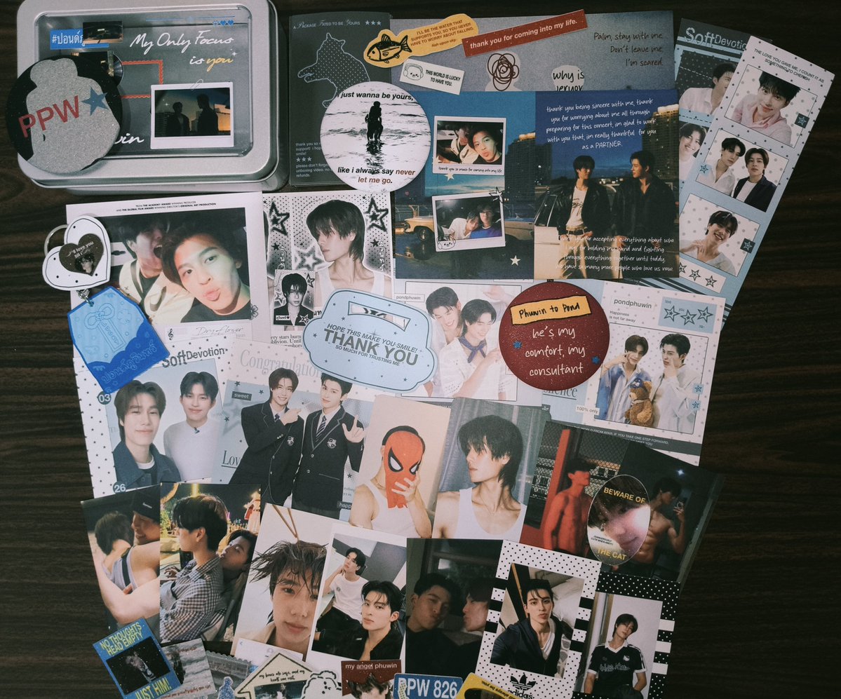 luvpppfam's tweet photo. ꔣ happy PPW mail ♡ happy mch ꔣ

PPW Anniversary Kit + Phuwin AEH PC safely home!! 🥹💗 At this point, I feel like I bought the freebies and the PC was just a bonus 😭 ang dami talaga and they’re all so pretty, I’m obsessed! ✨🥰 Thank you so much, @nrwnskyn !!

#ryeviews https://t.co/c1NQW1fMd0