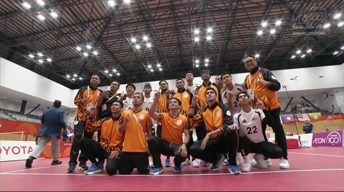 nadyanmn_'s tweet photo. Kemenangan Malaysia untuk ke final !!! Congrats takraw team !!! https://t.co/2gsYj8VYST