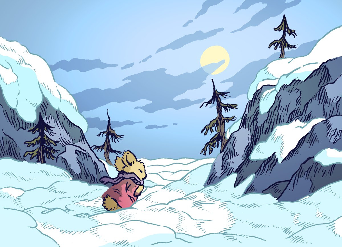 willquinnart's tweet photo. Daily bunny no.3451 needs some snowshoes https://t.co/INVaogkSsI
