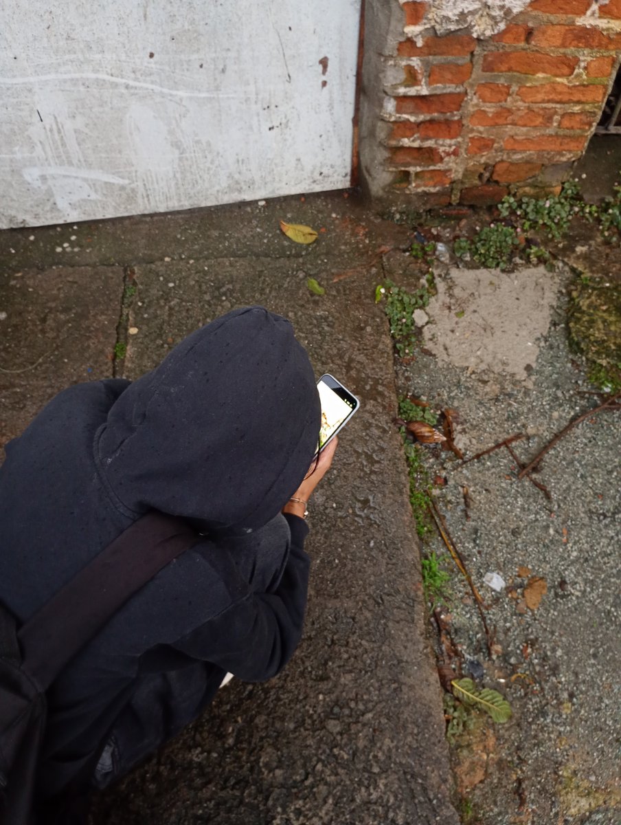 cm0n3moboy's tweet photo. ela parando como se o mundo tivesse acabando e quando eu olhei era um CARAMUJO e ela queria SÓ tirar foto dele pqp que menina amável. https://t.co/6vJAn4Pfqf